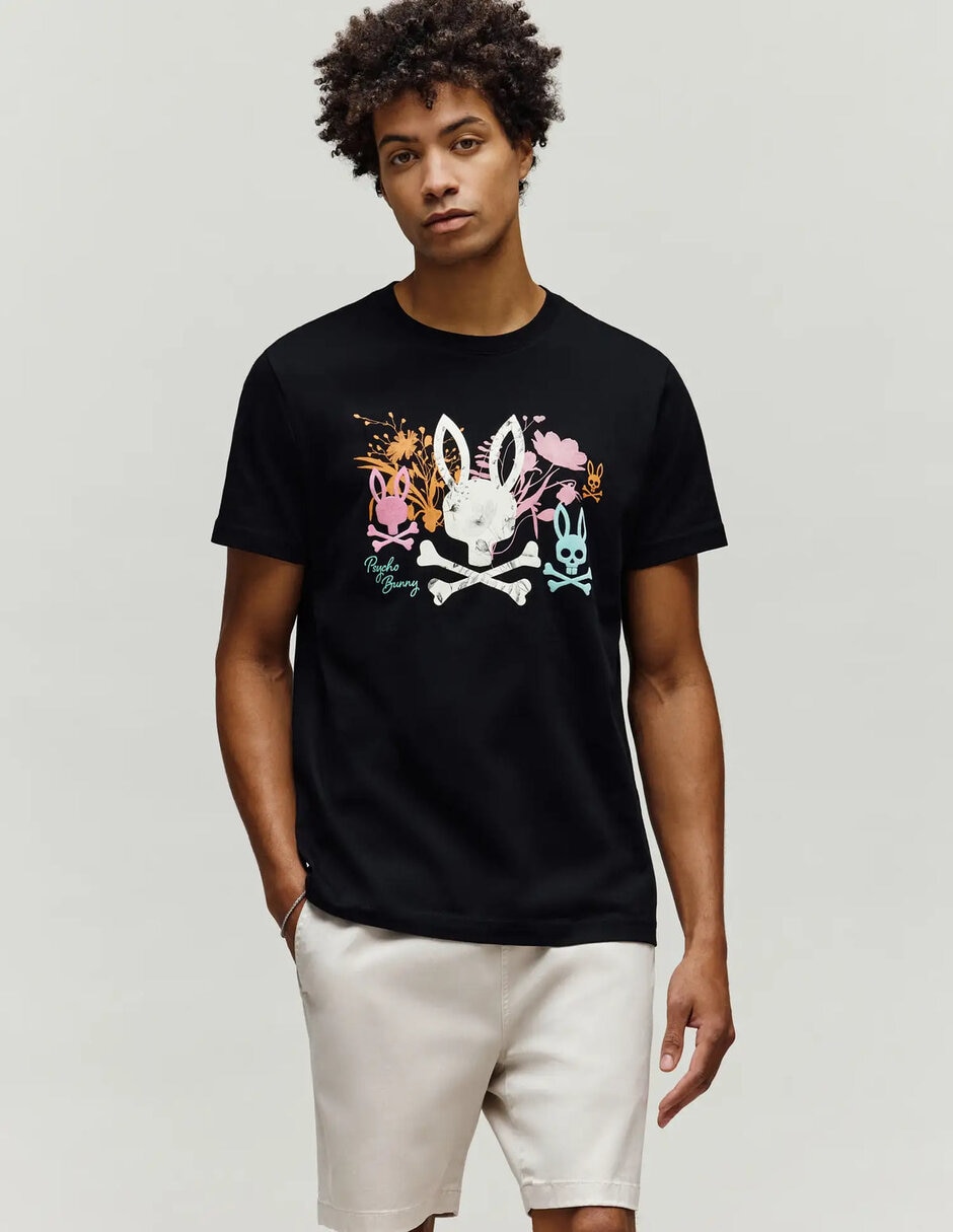 Playera cuello redondo para hombre