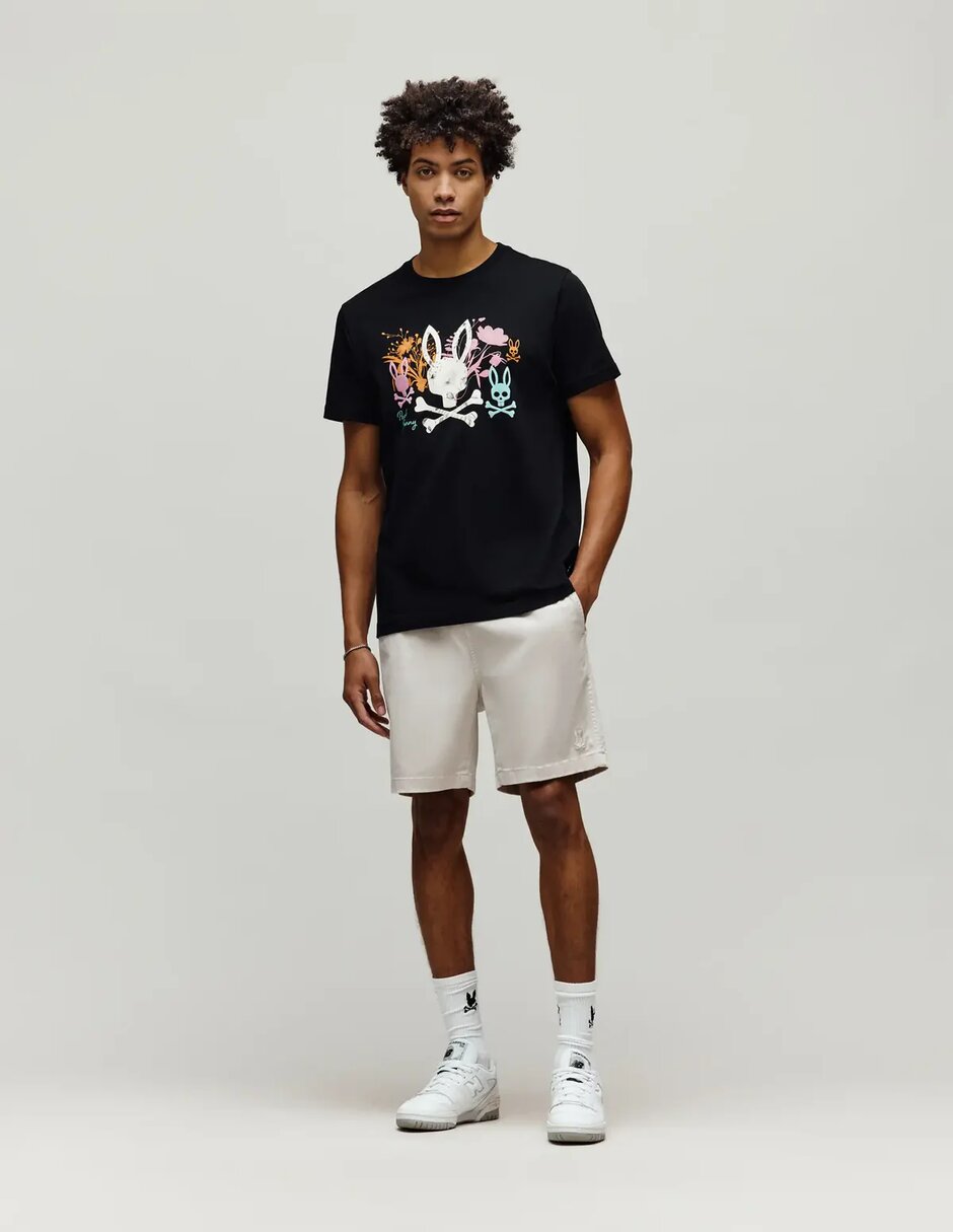 Playera cuello redondo para hombre