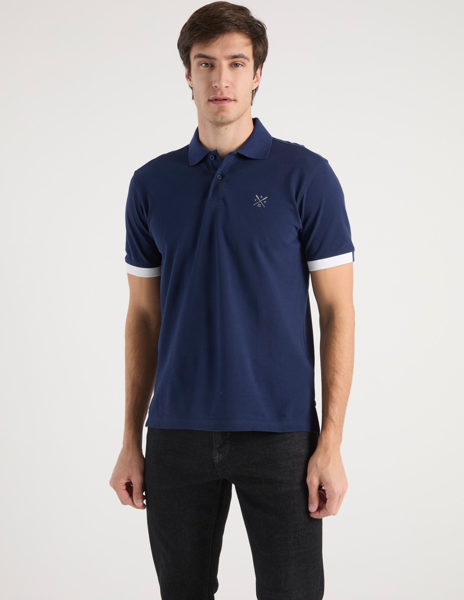 Playera tipo polo para hombre