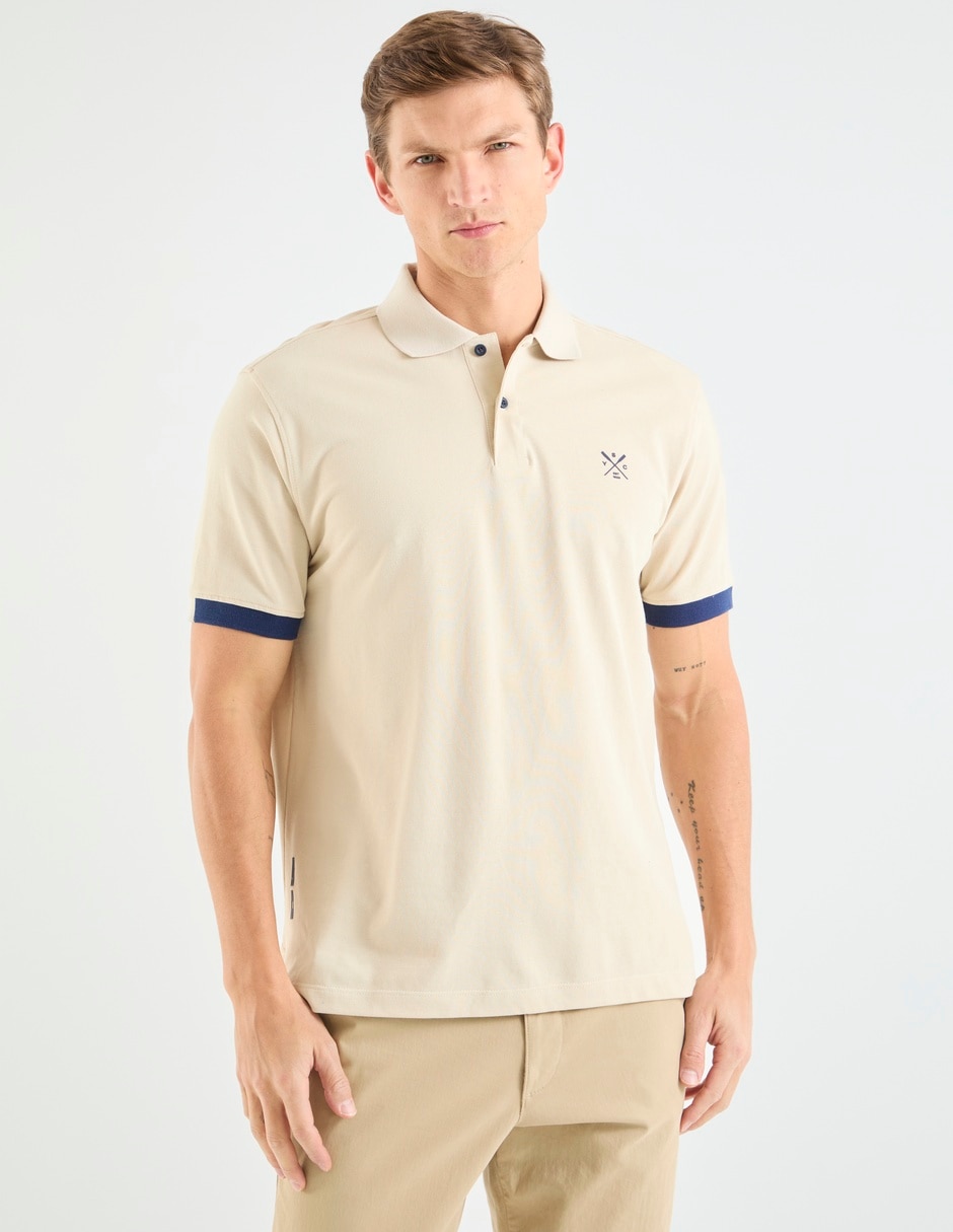 Playera tipo polo para hombre