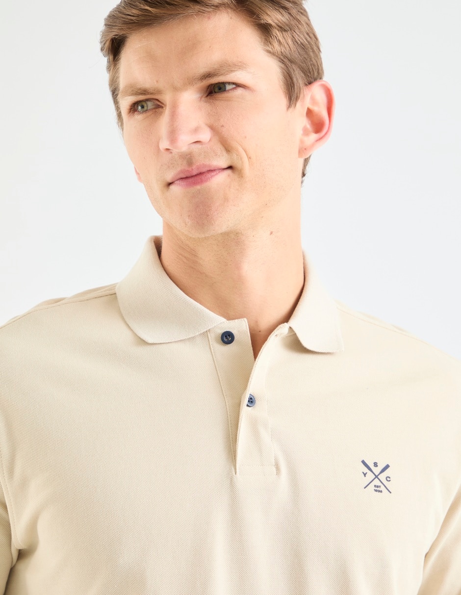 Playera tipo polo Scappino para hombre