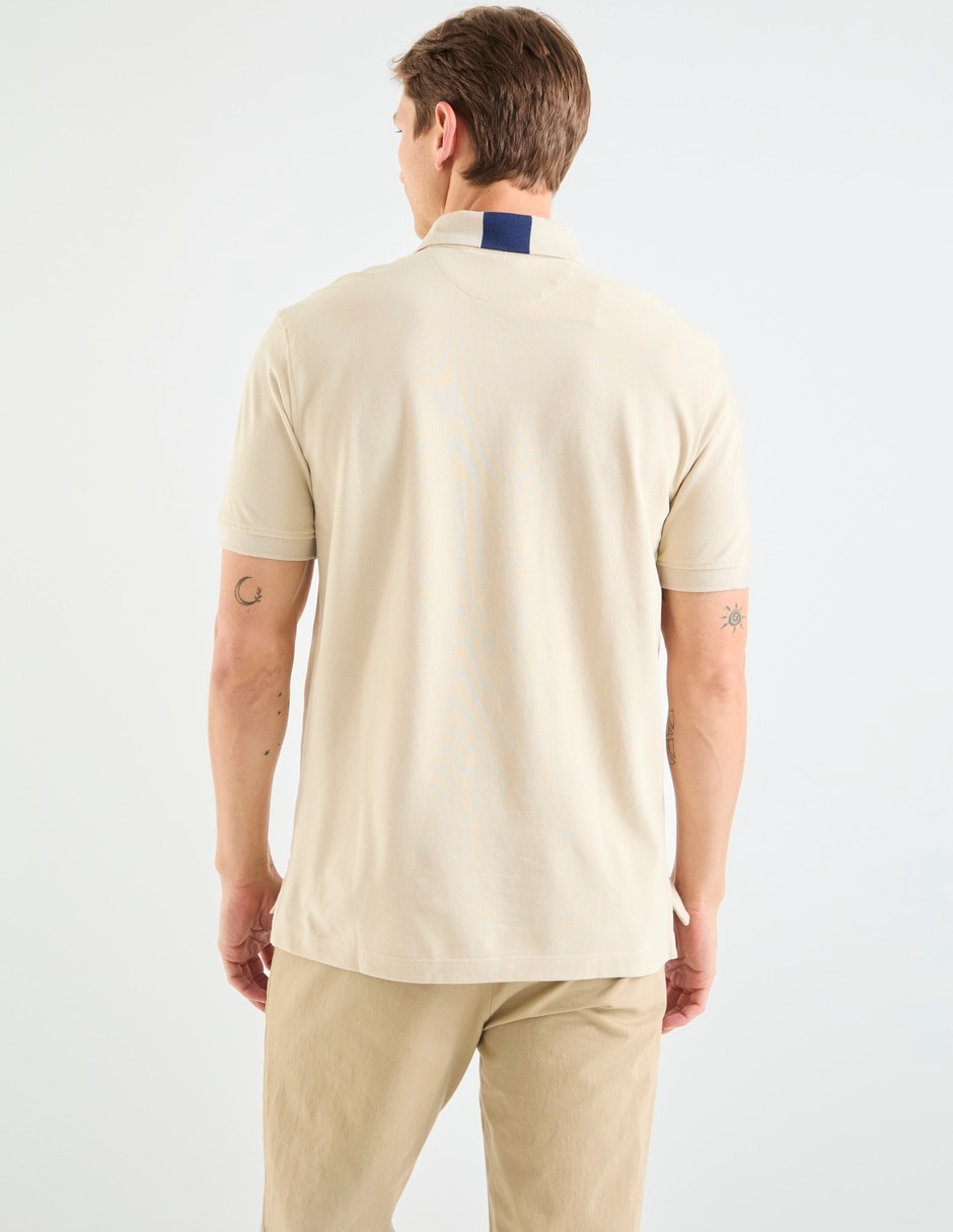 Playera tipo polo Scappino para hombre