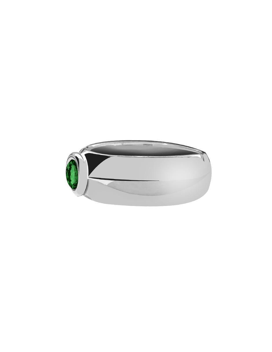 Anillo de oval P 925 de plata calcedonia brillante 2