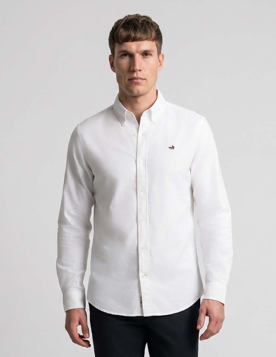 Camisa casual Edmmond Studios manga larga para hombre