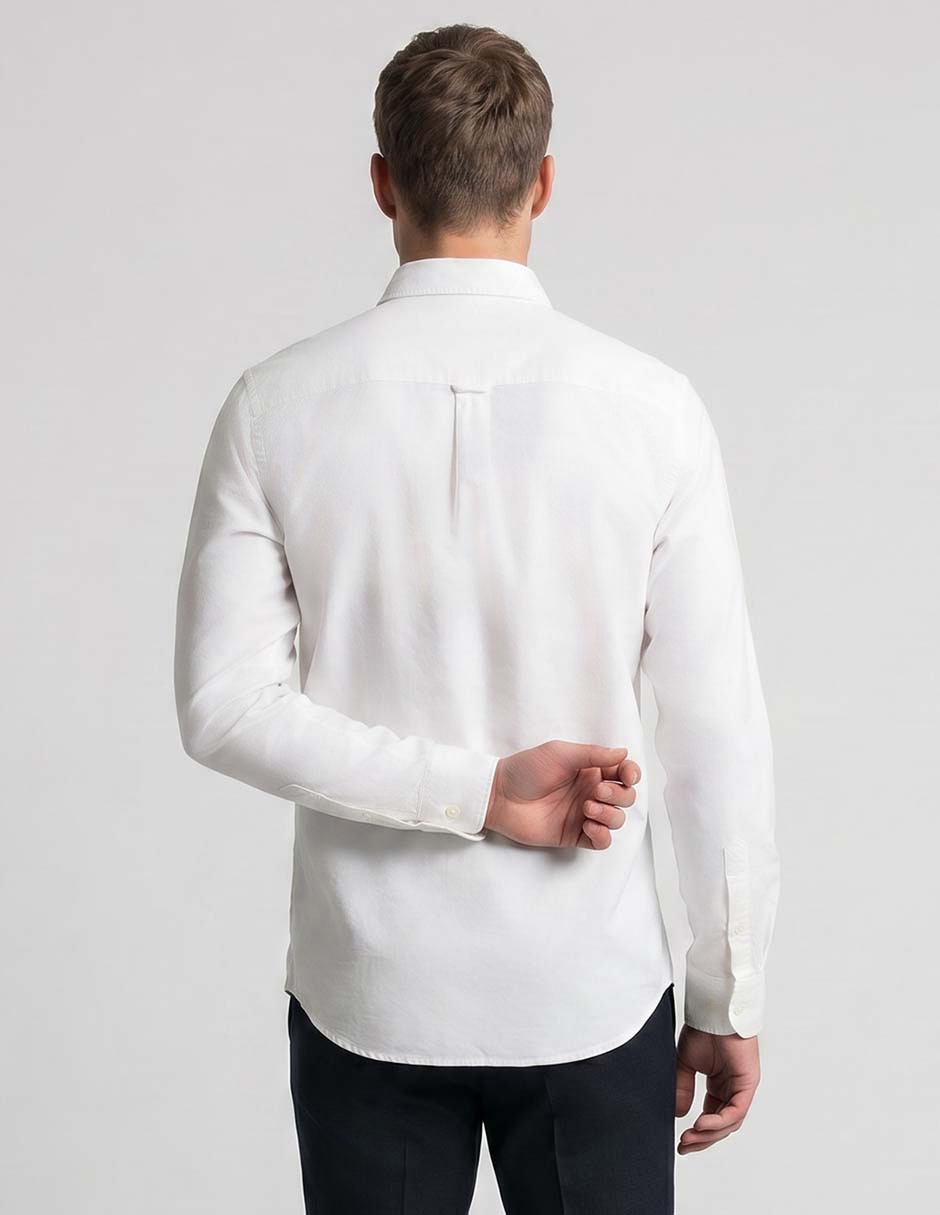 Camisa casual Edmmond Studios manga larga para hombre