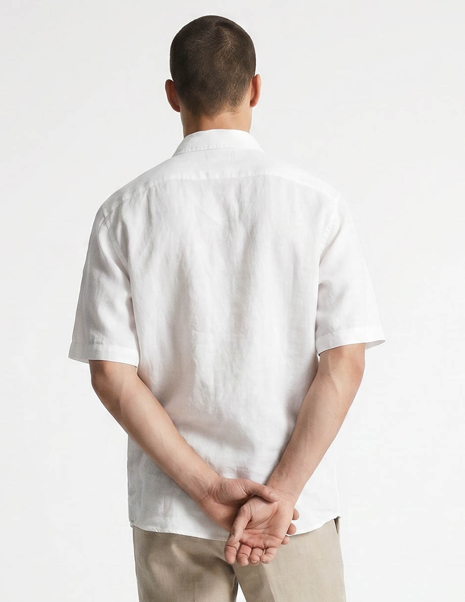 Camisa casual Edmmond Studios manga corta para hombre