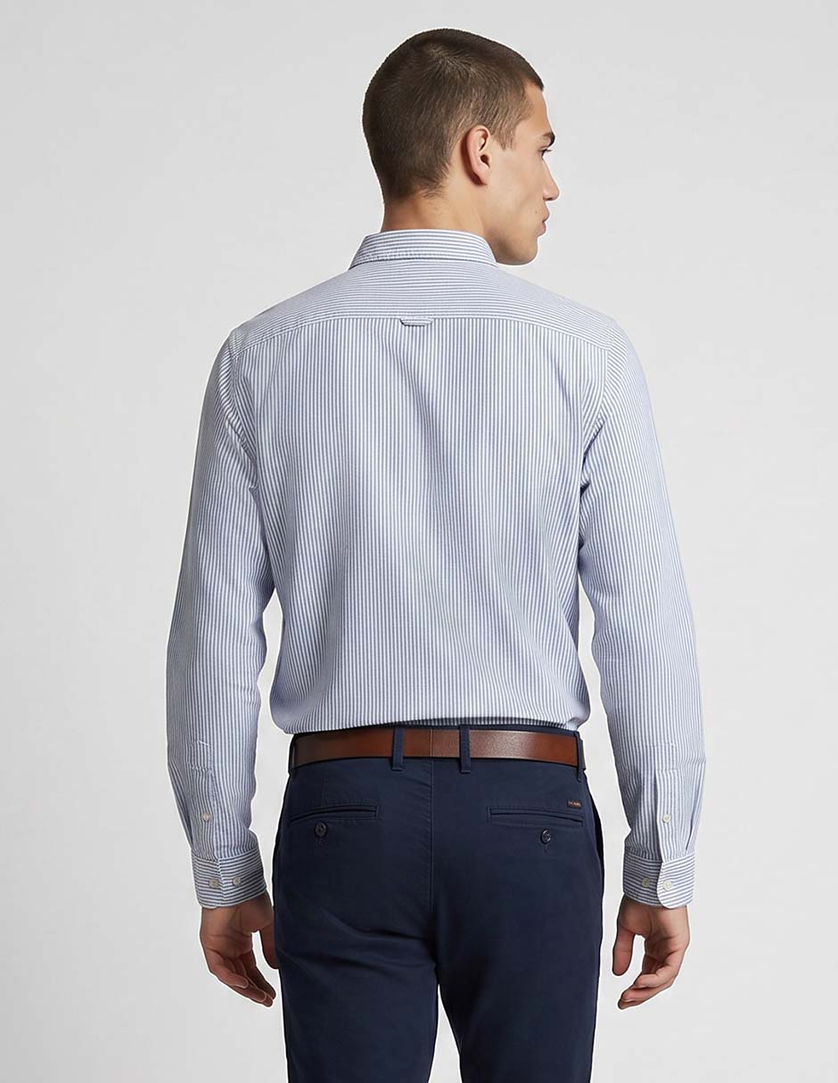 Camisa casual Edmmond Studios manga larga para hombre