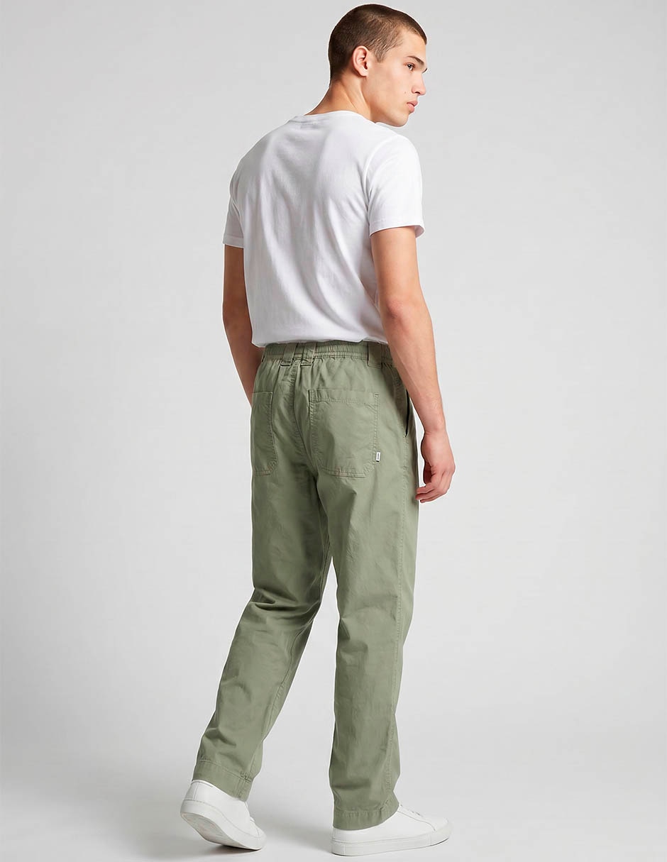 Pantalón straight de algodón para hombre 2