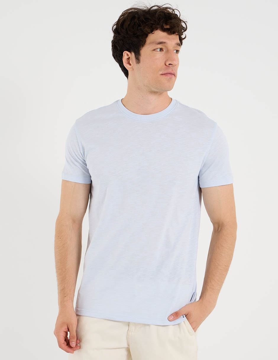 Playera cuello redondo para hombre