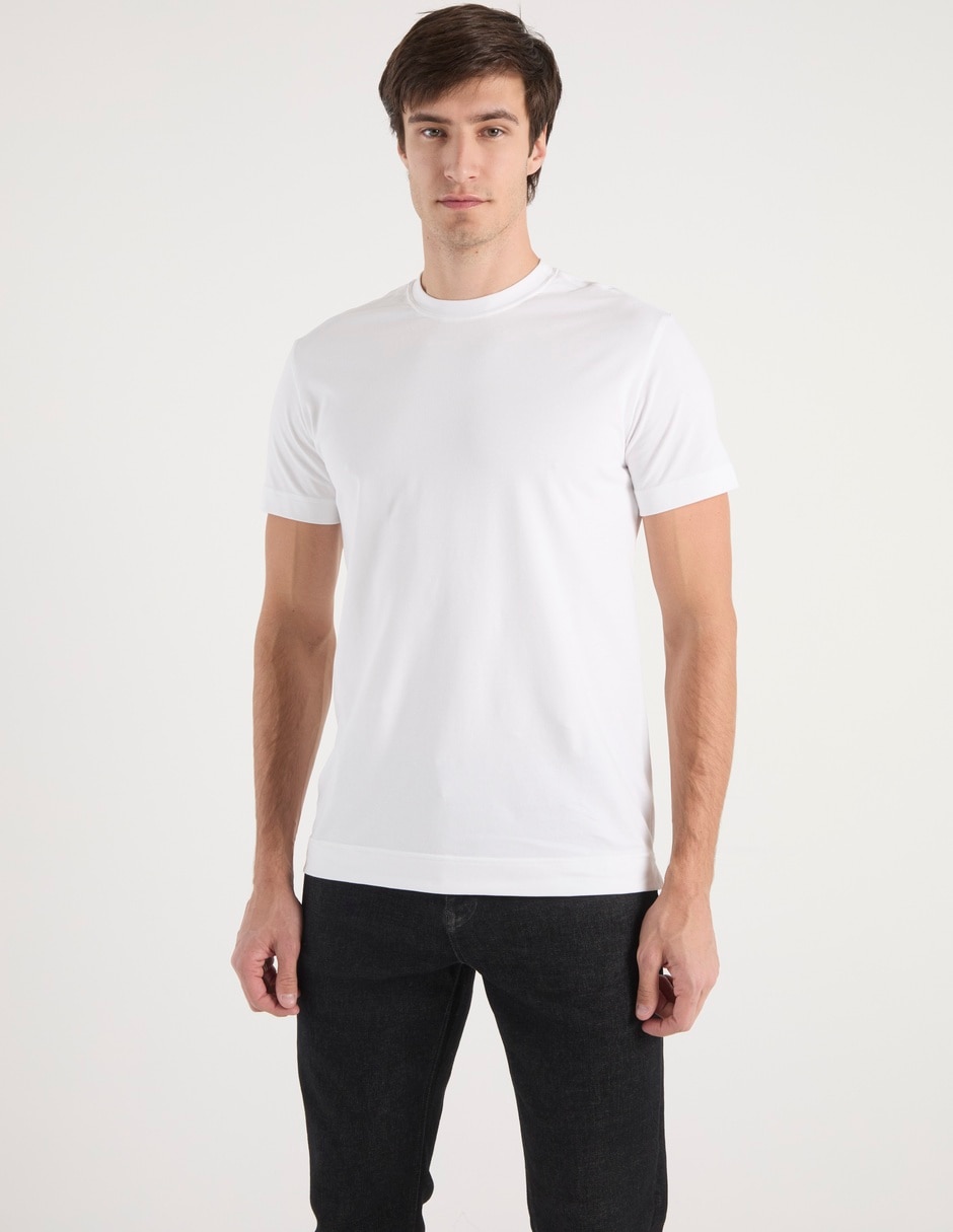 Playera cuello redondo para hombre
