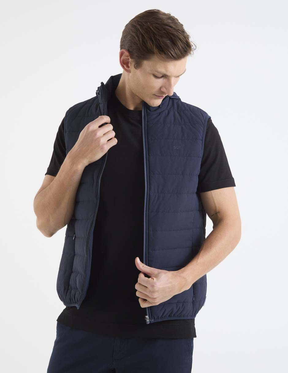 Chaleco Scappino con bolsillos para hombre