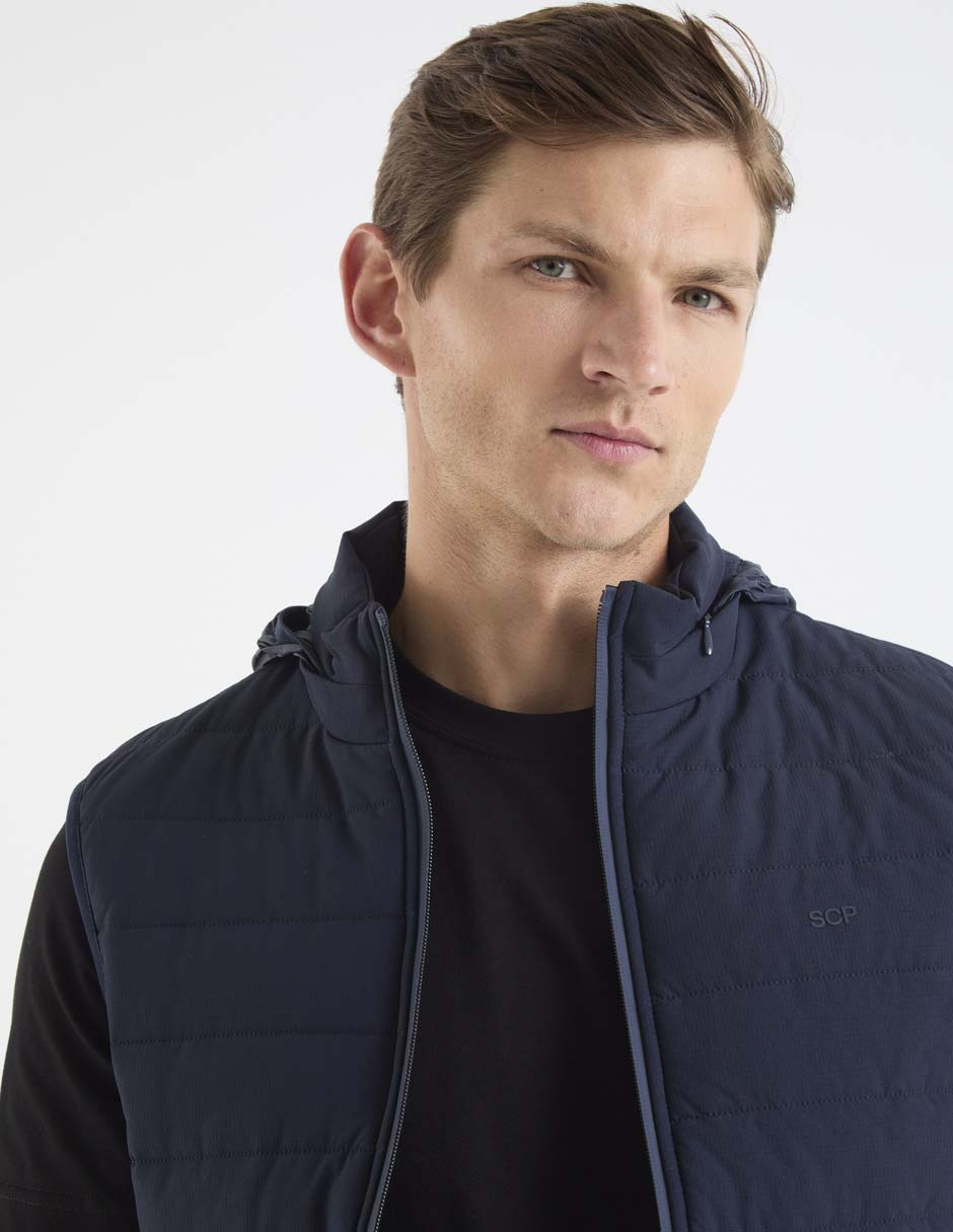 Chaleco Scappino con bolsillos para hombre