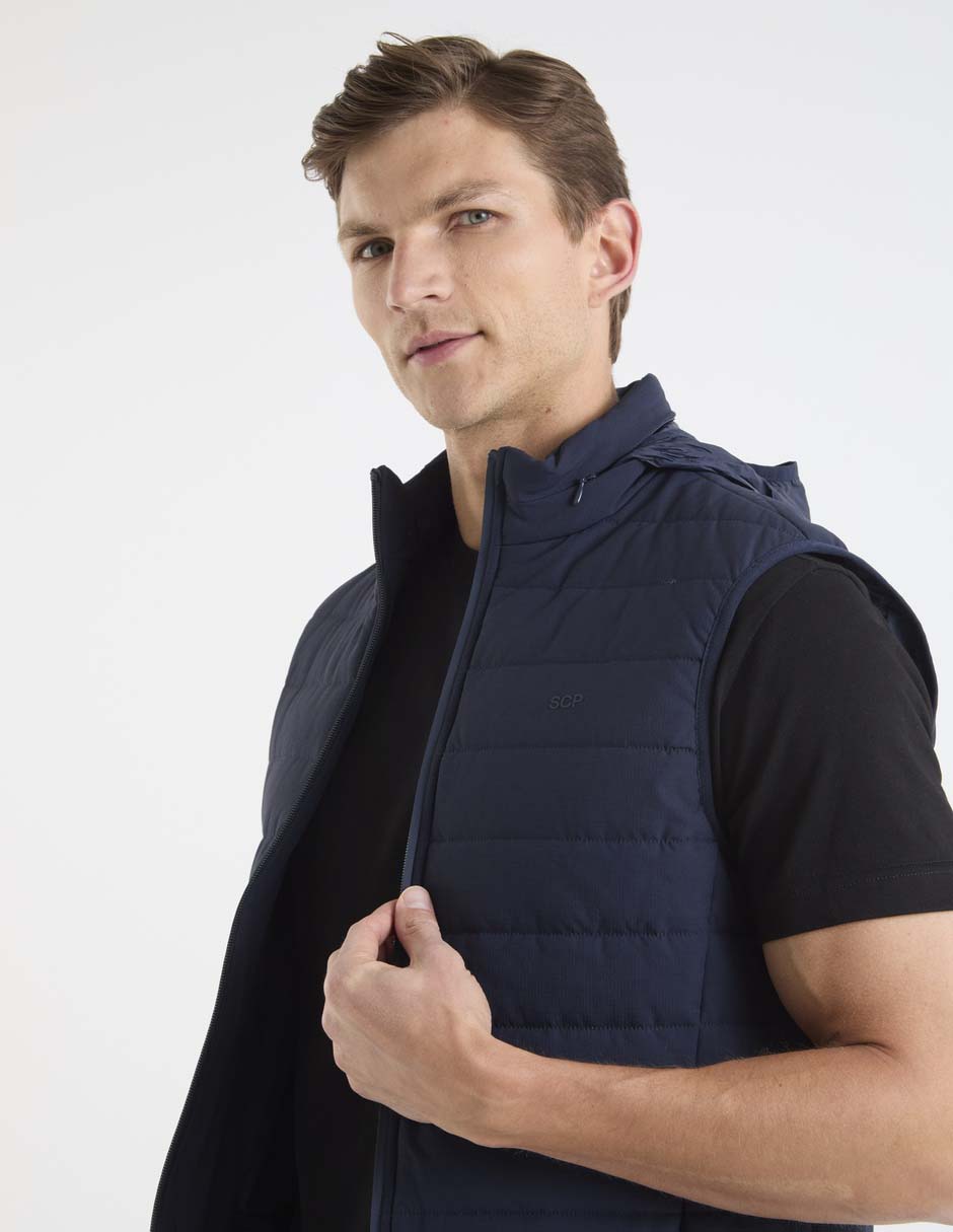 Chaleco Scappino con bolsillos para hombre