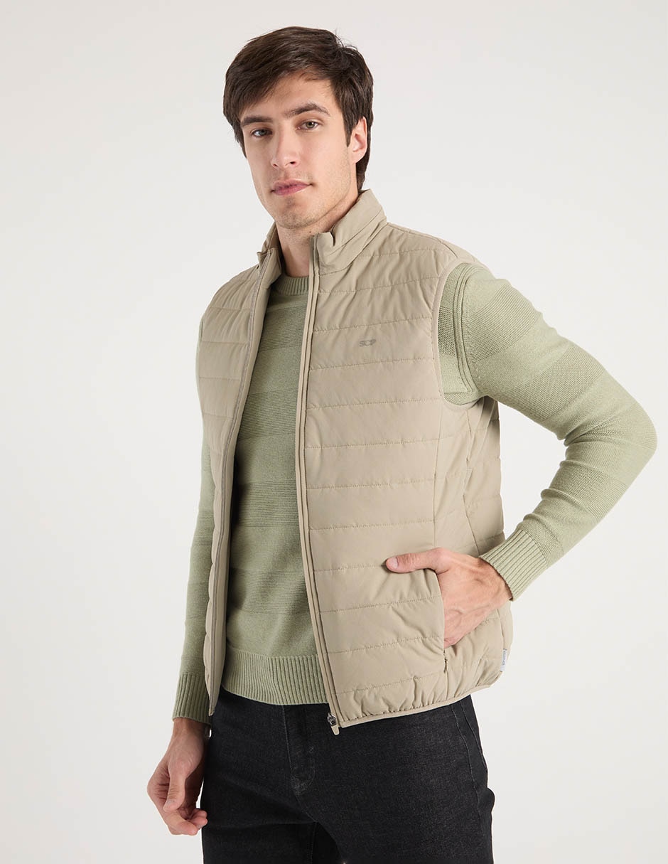 Chaleco con bolsillos para hombre 9