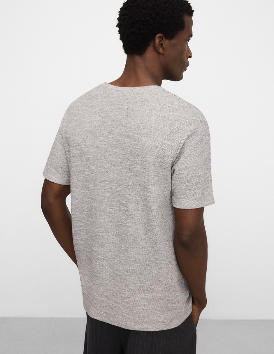 Playera Adolfo Dominguez cuello redondo para hombre