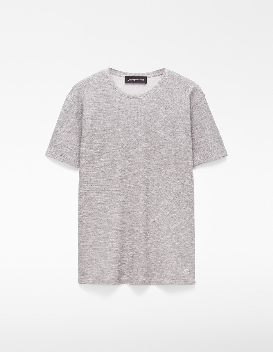 Playera Adolfo Dominguez cuello redondo para hombre