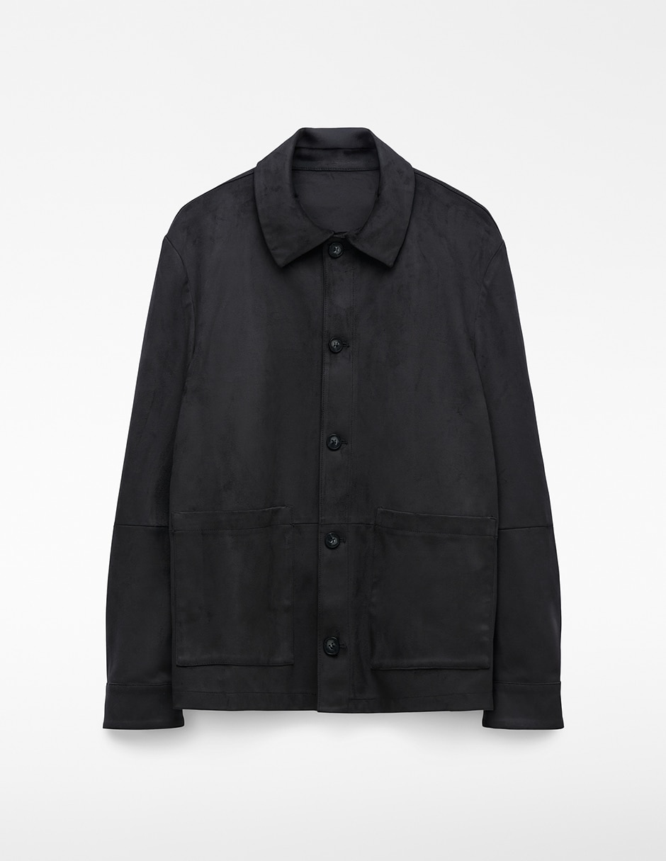 Sobrecamisa casual Adolfo Dominguez manga larga para hombre