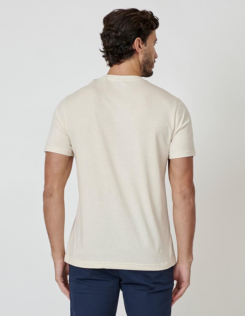 Playera cuello redondo para hombre