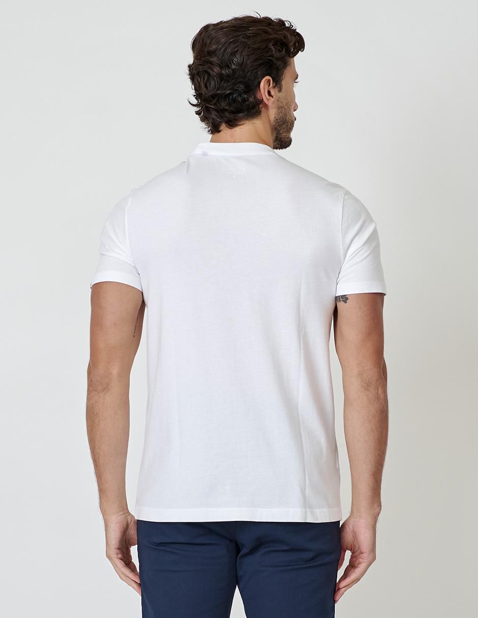 Playera cuello redondo para hombre