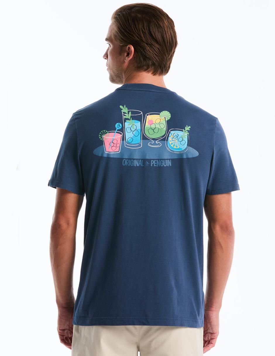 Playera cuello redondo para hombre