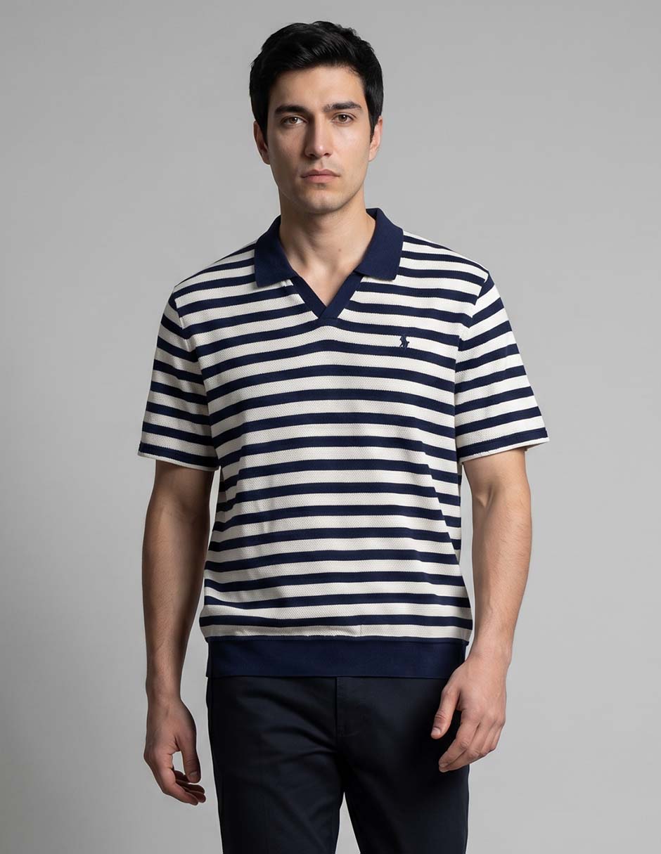 Playera tipo polo para hombre