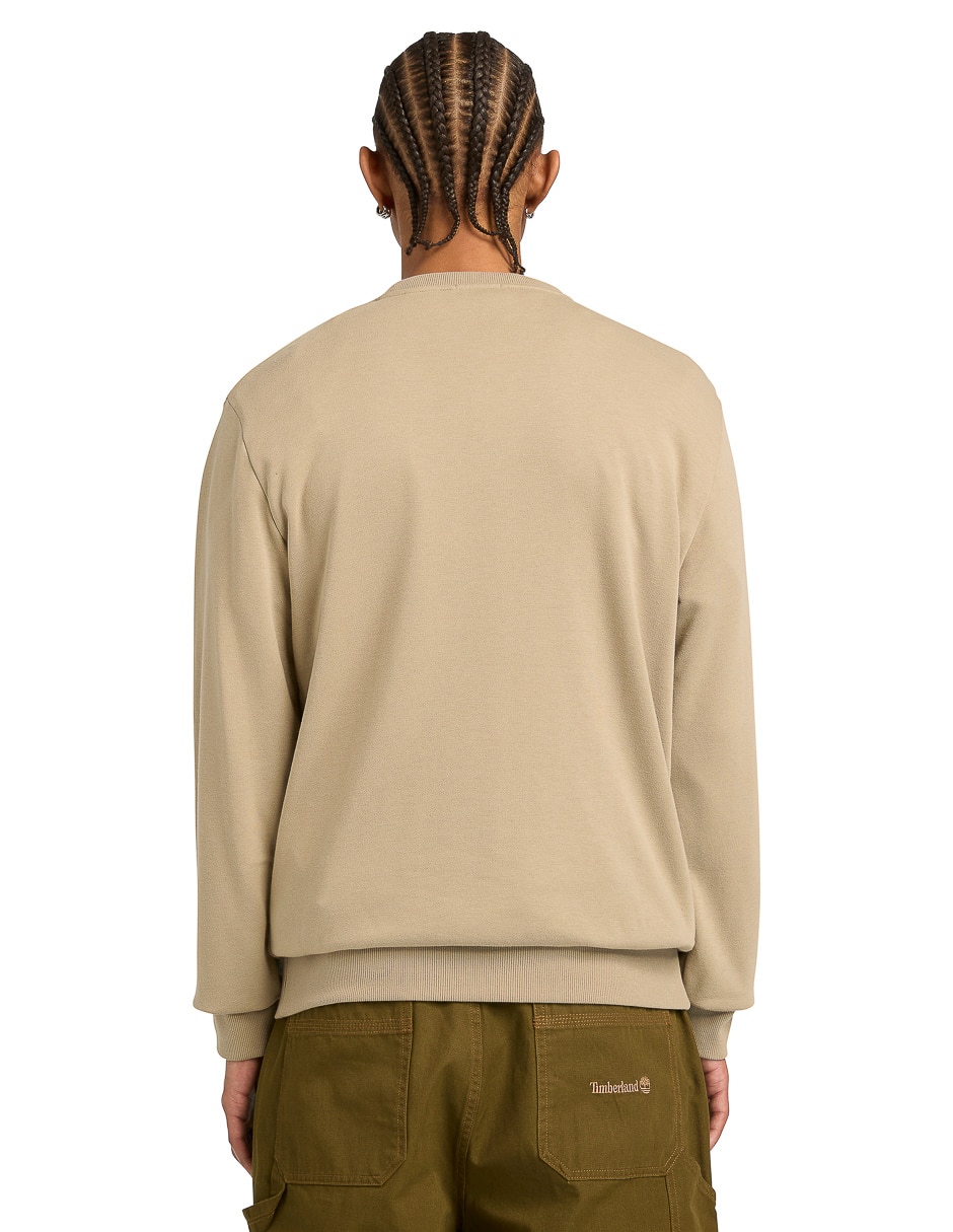 Suéter timberland cuello redondo para hombre