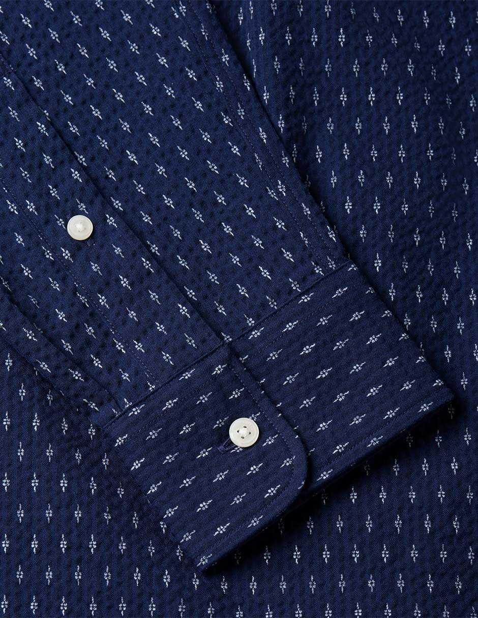 Camisa casual Tommy Hilfiger de algodón manga larga para hombre
