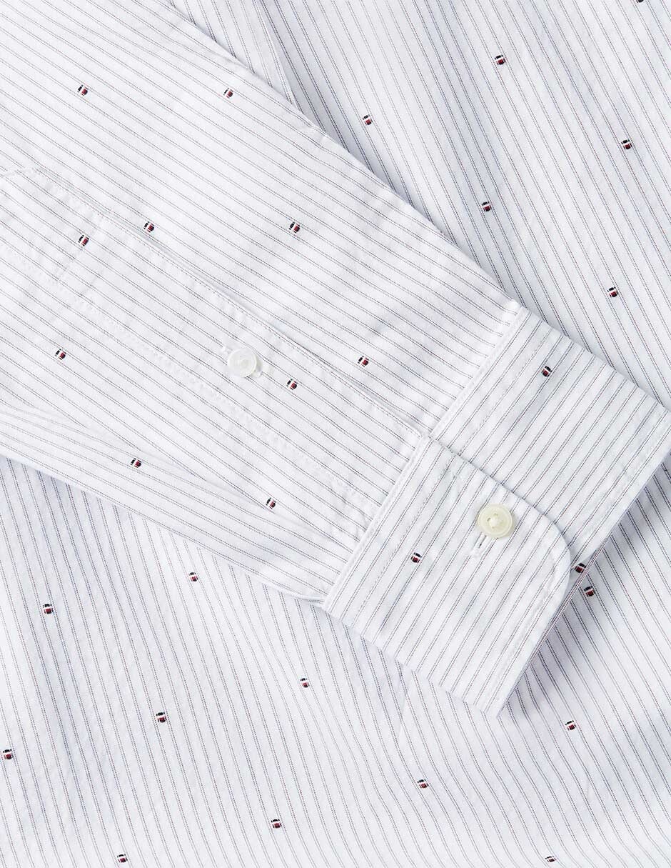 Camisa casual de algodón manga larga para hombre