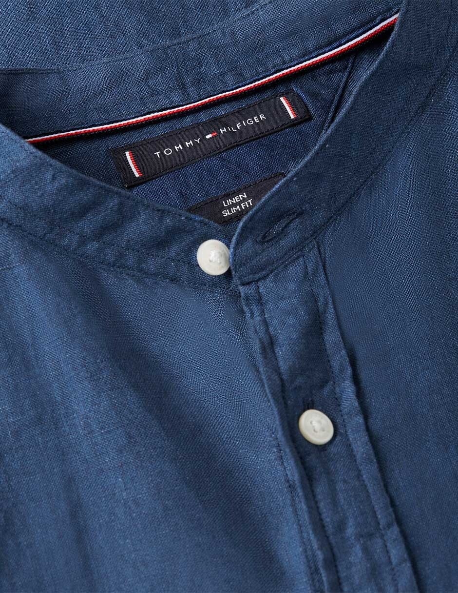 Camisa casual manga larga para hombre 5