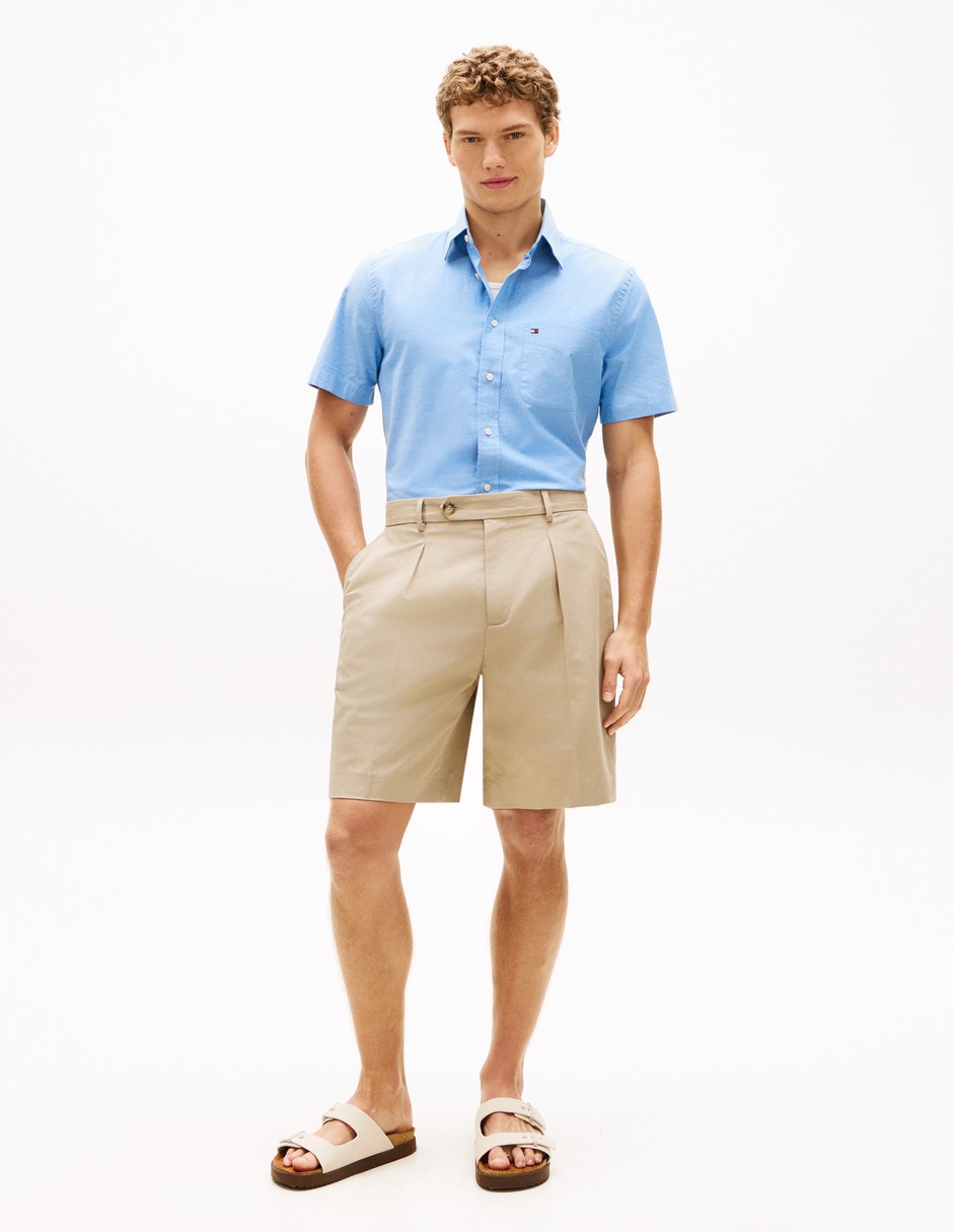 Camisa casual manga corta para hombre 3