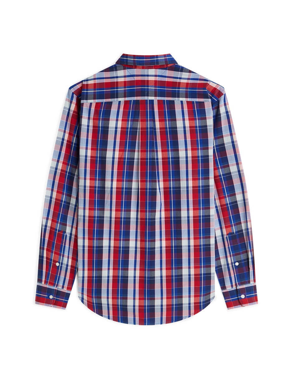 Camisa casual de algodón manga larga para hombre 5