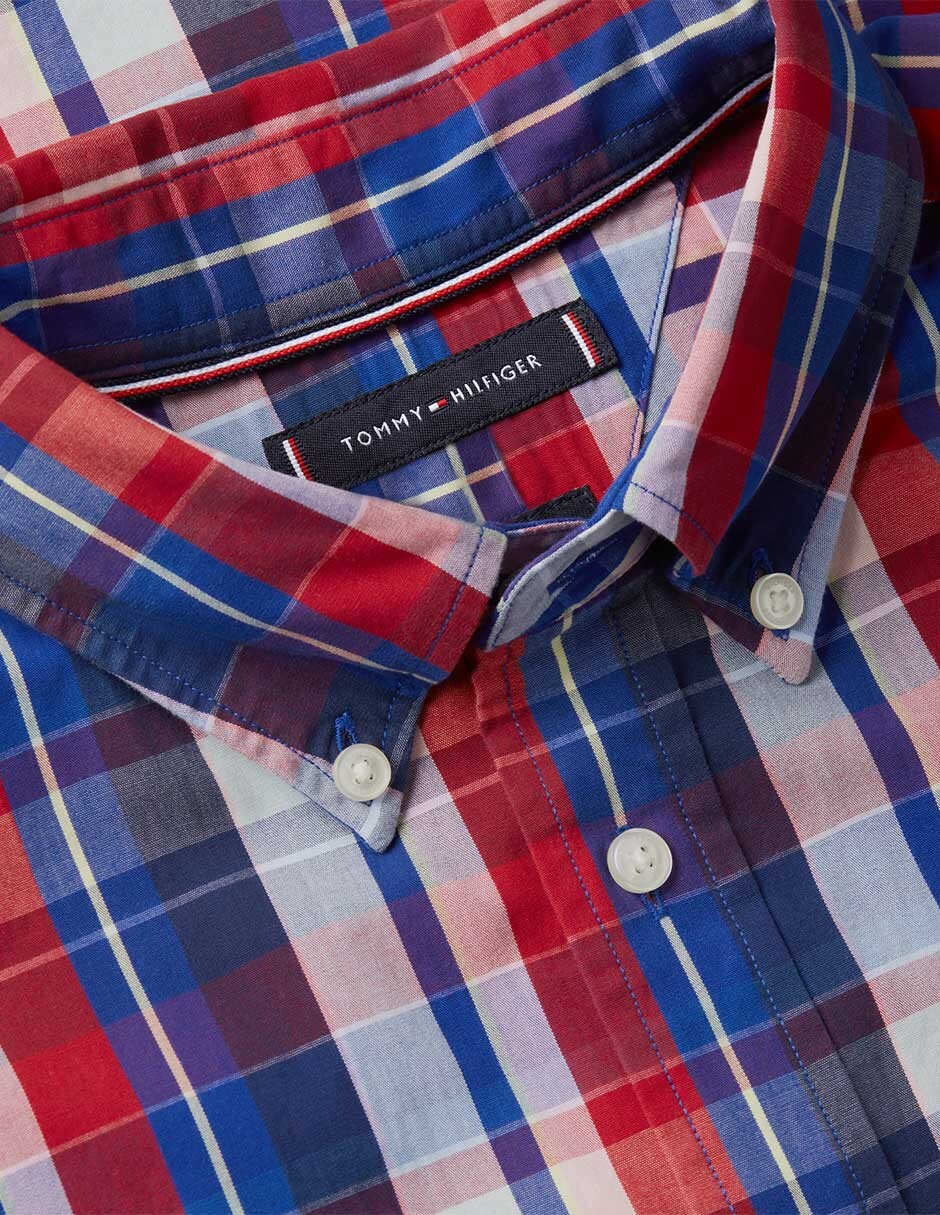 Camisa casual de algodón manga larga para hombre 4