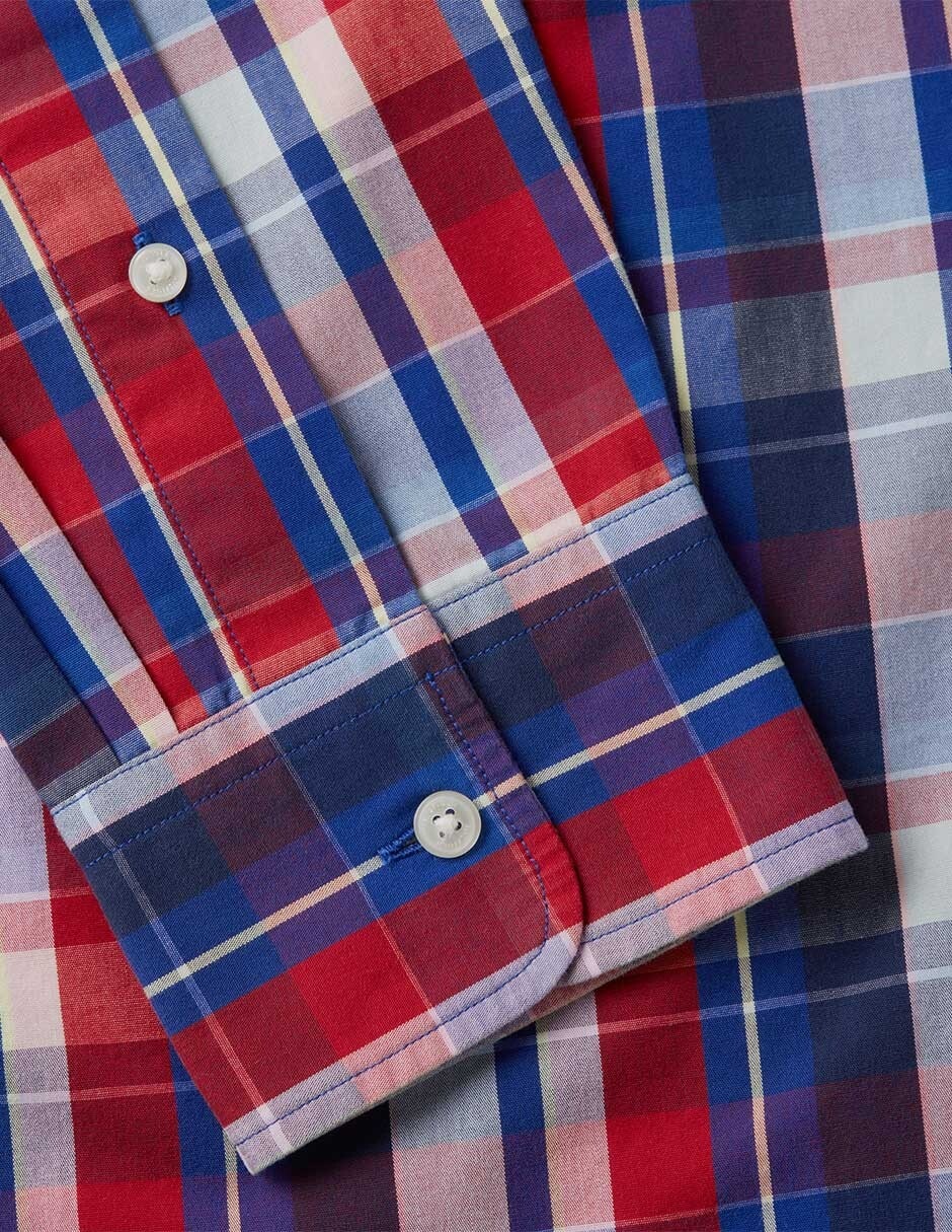 Camisa casual de algodón manga larga para hombre 3