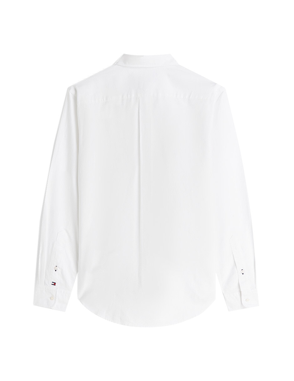 Camisa casual de algodón manga larga para hombre 4