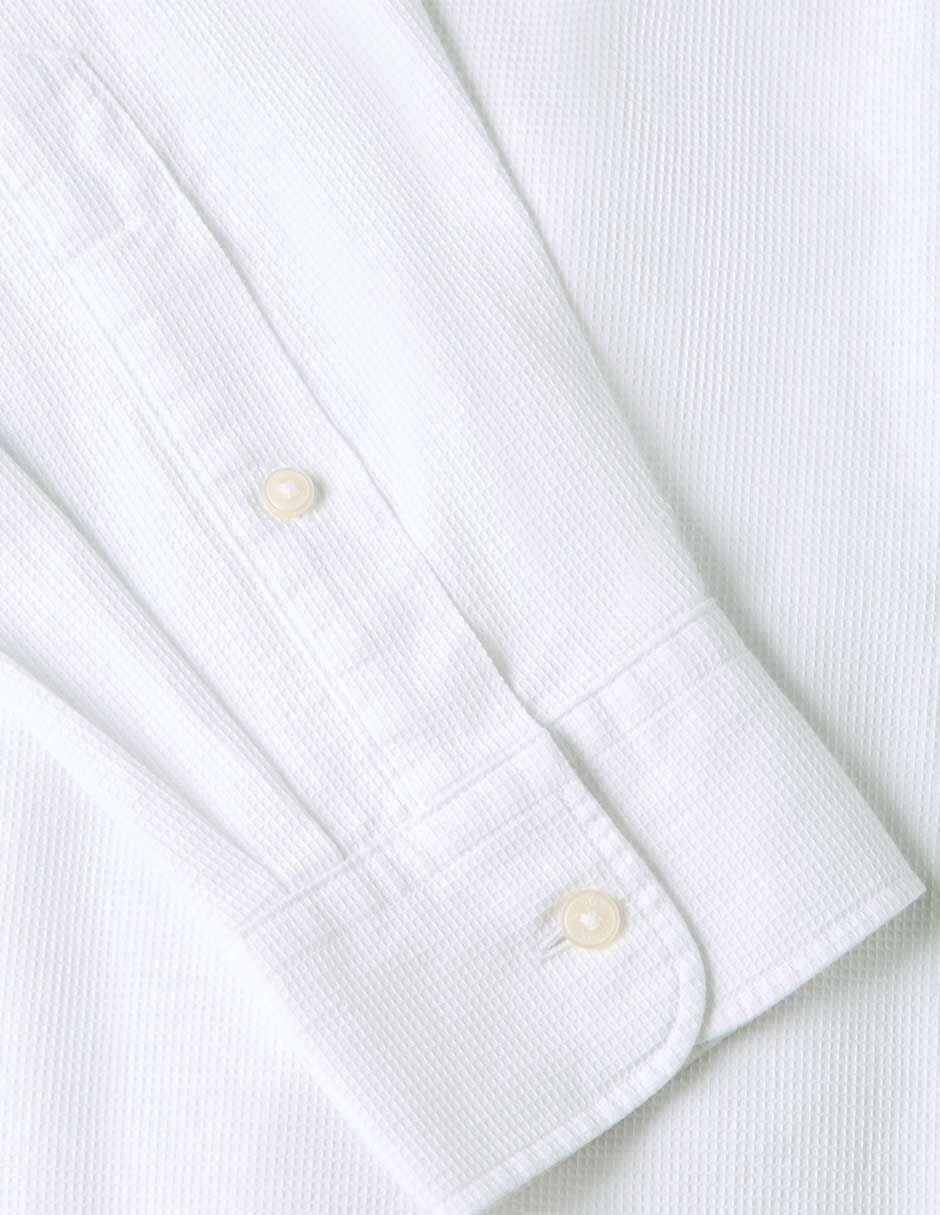 Camisa casual de algodón manga larga para hombre 3