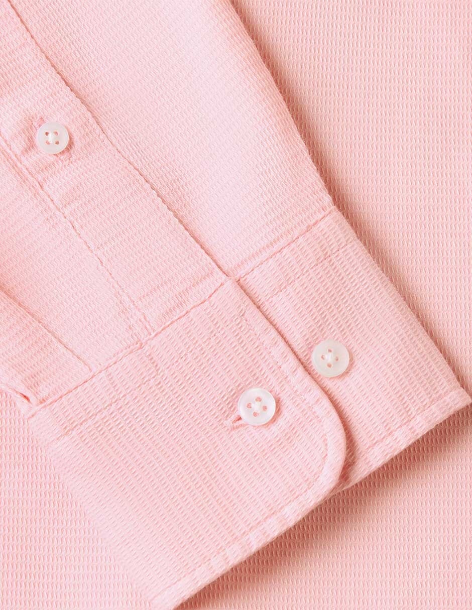 Camisa casual Hilfiger de algodón manga larga para hombre 8