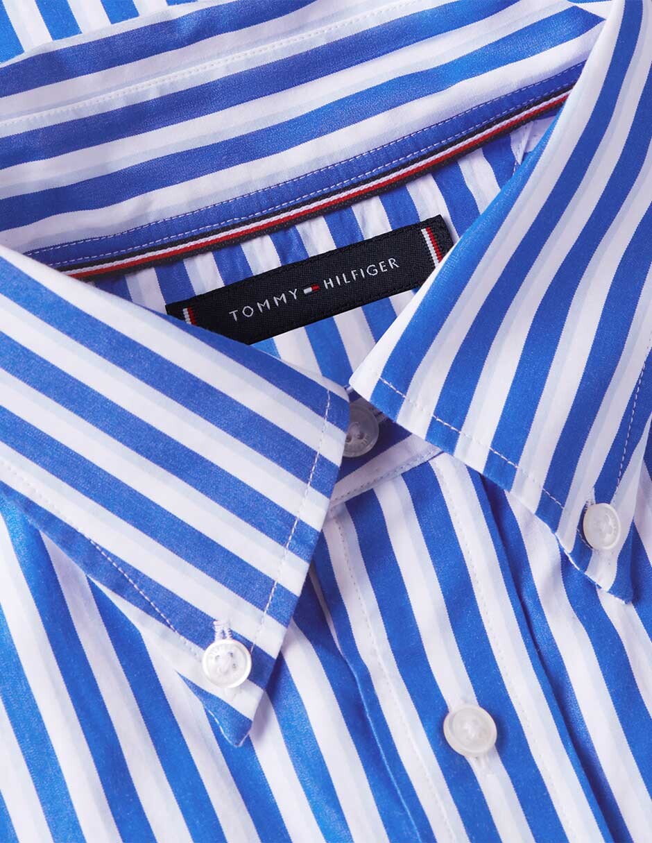Camisa casual de algodón manga larga para hombre 4