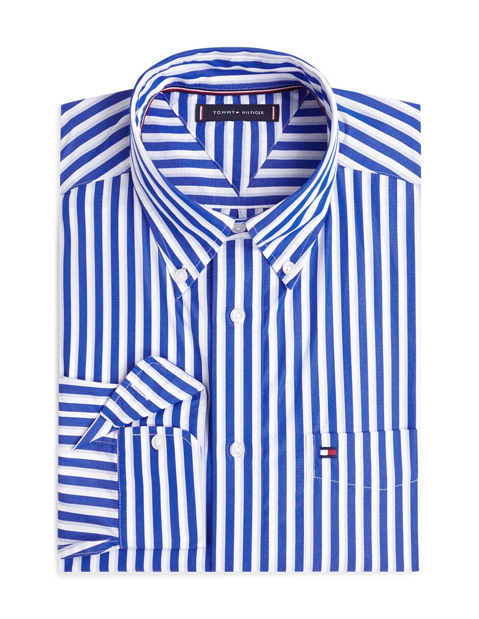 Camisa casual de algodón manga larga para hombre 2