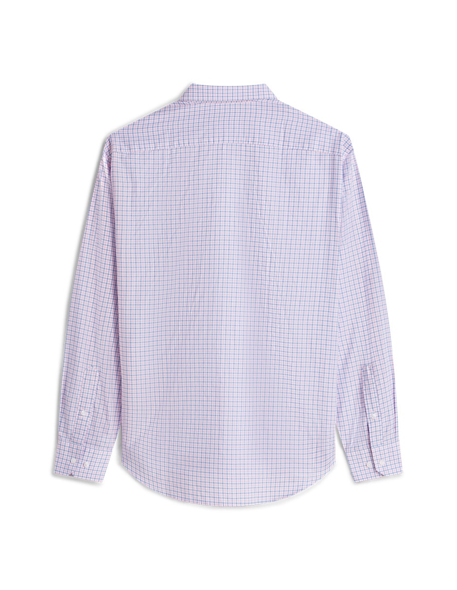 Camisa casual de algodón manga larga para hombre 5