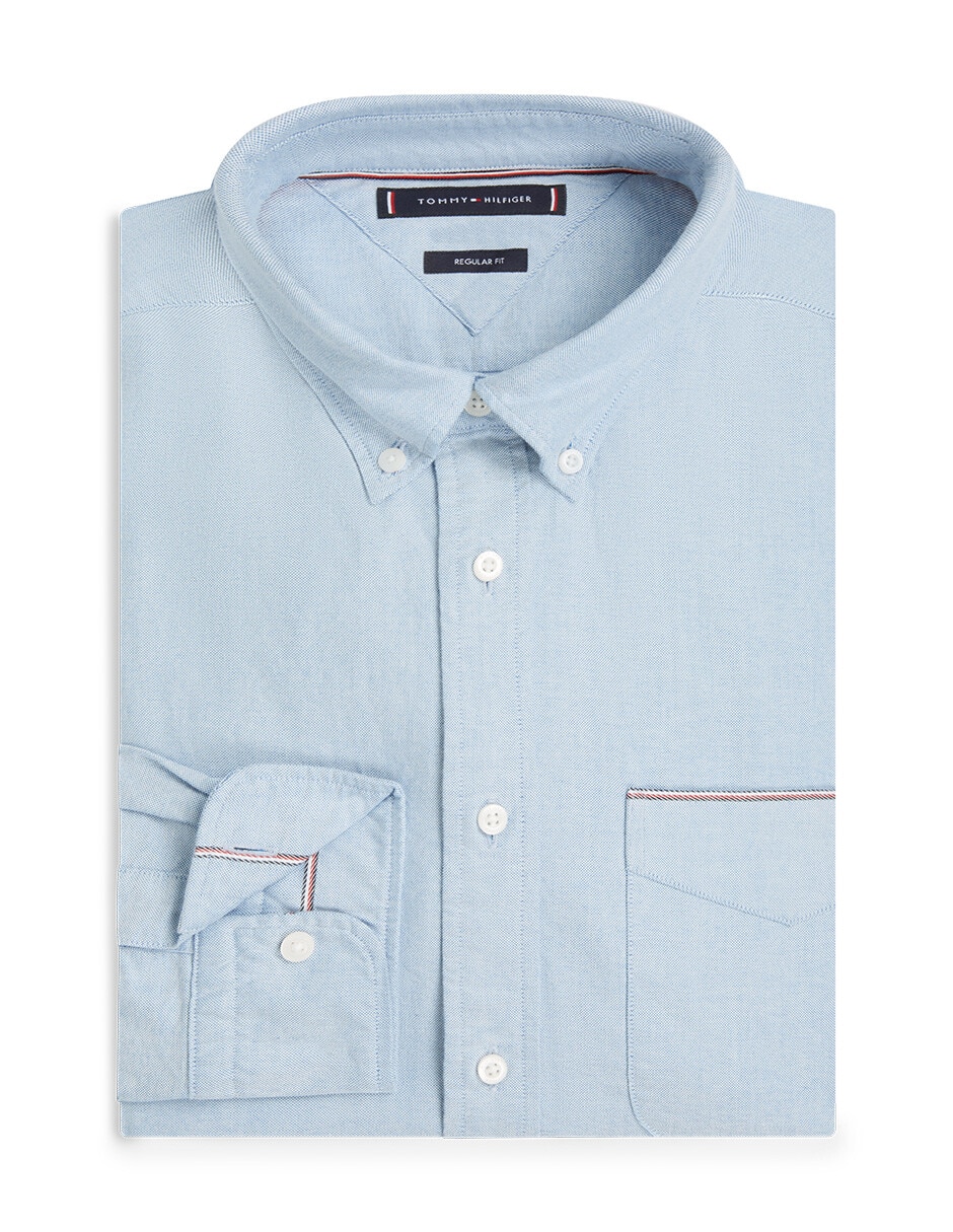 Camisa casual de algodón manga larga para hombre 9