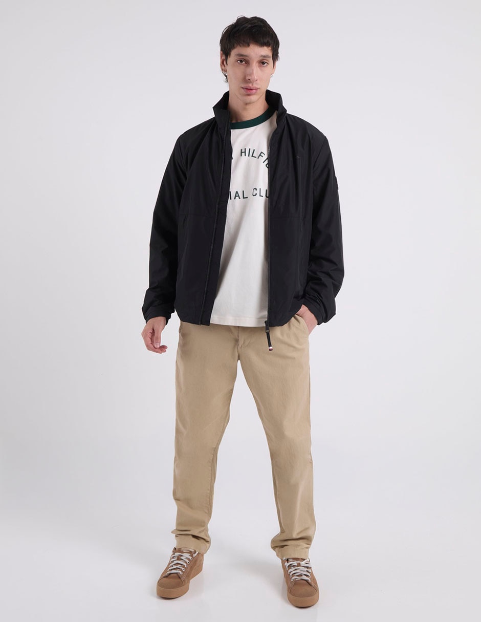 Chamarra casual Tommy Hilfiger con bolsillos para hombre