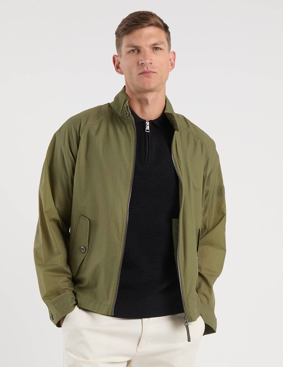Chamarra casual tommy hilfiger sin capucha para hombre
