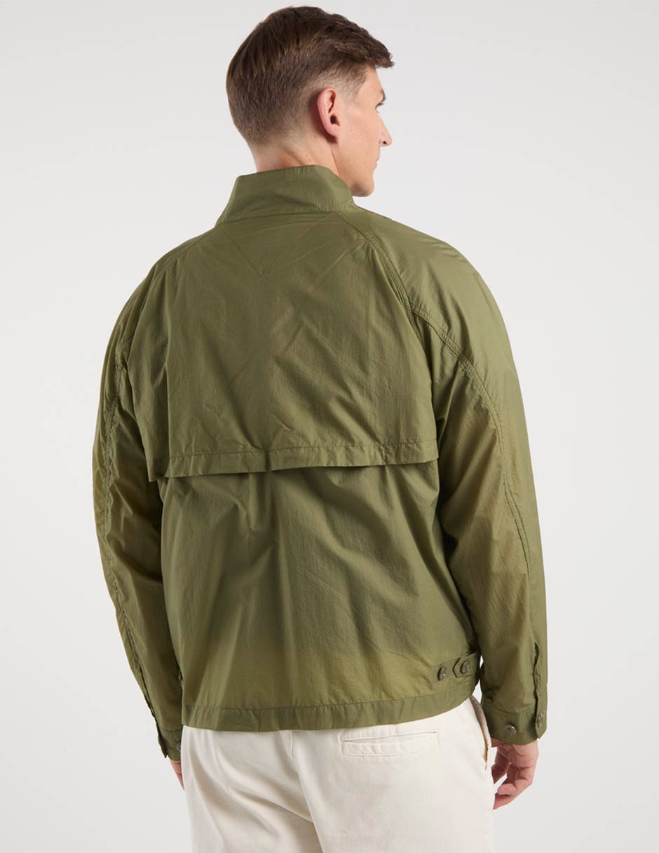 Chamarra casual tommy hilfiger sin capucha para hombre