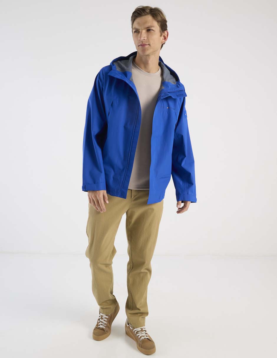 Chamarra casual Tommy Hilfiger con capucha para hombre