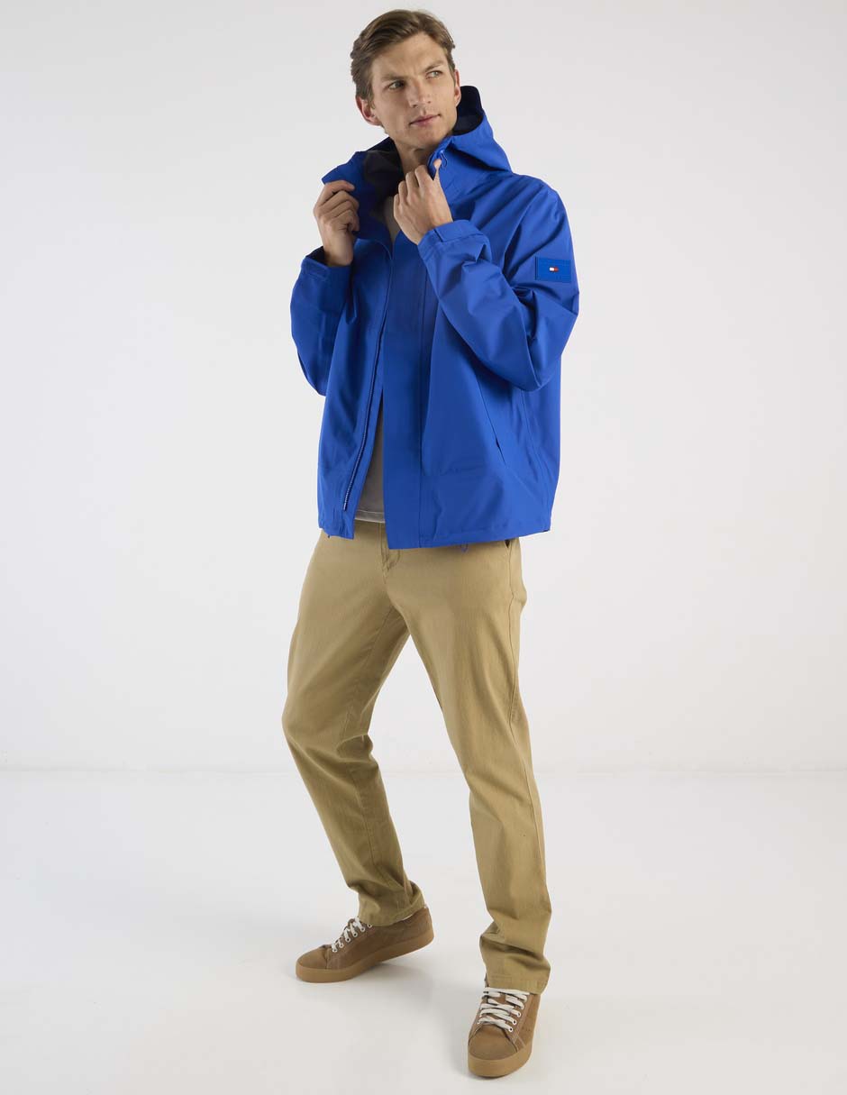 Chamarra casual Tommy Hilfiger con capucha para hombre