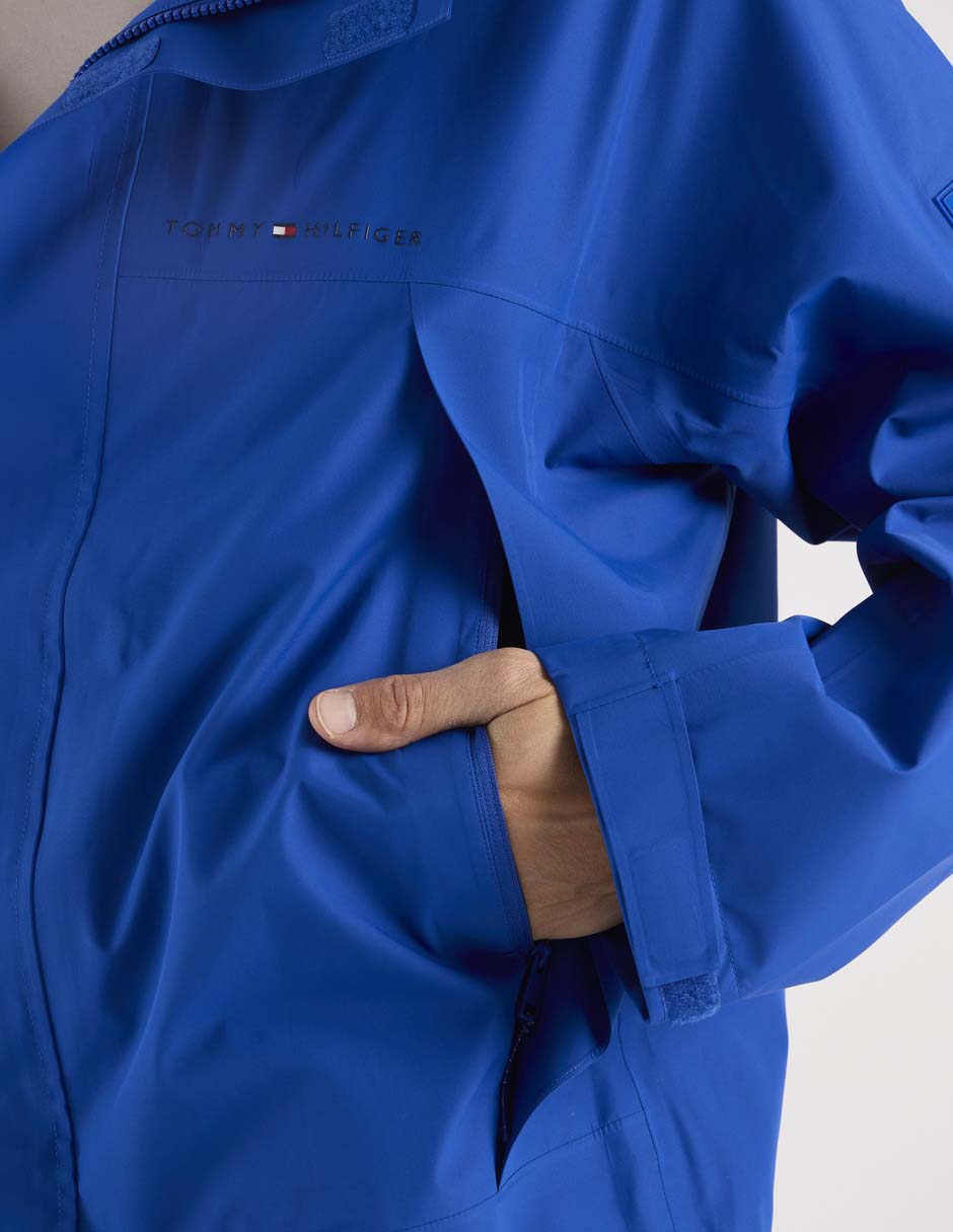 Chamarra casual Tommy Hilfiger con capucha para hombre