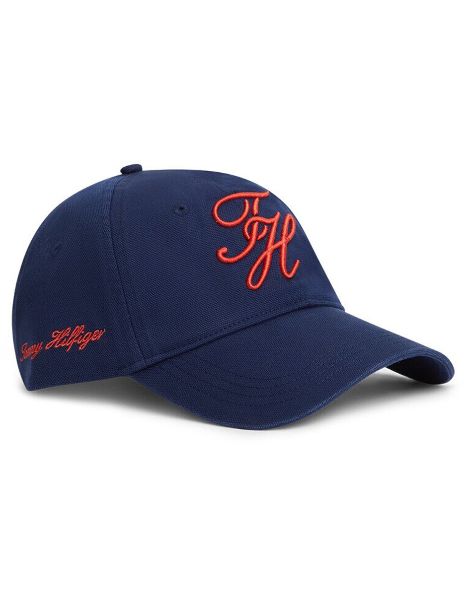 Gorra Con Visera Curva Casual Hilfiger Para Hombre Gorra Con Visera Curva Casual Hilfiger Para Hombre