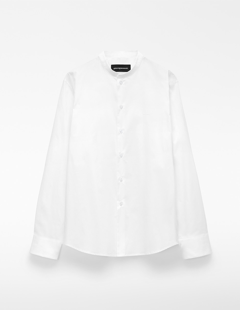 Camisa casual Adolfo Dominguez de algodón manga larga para hombre