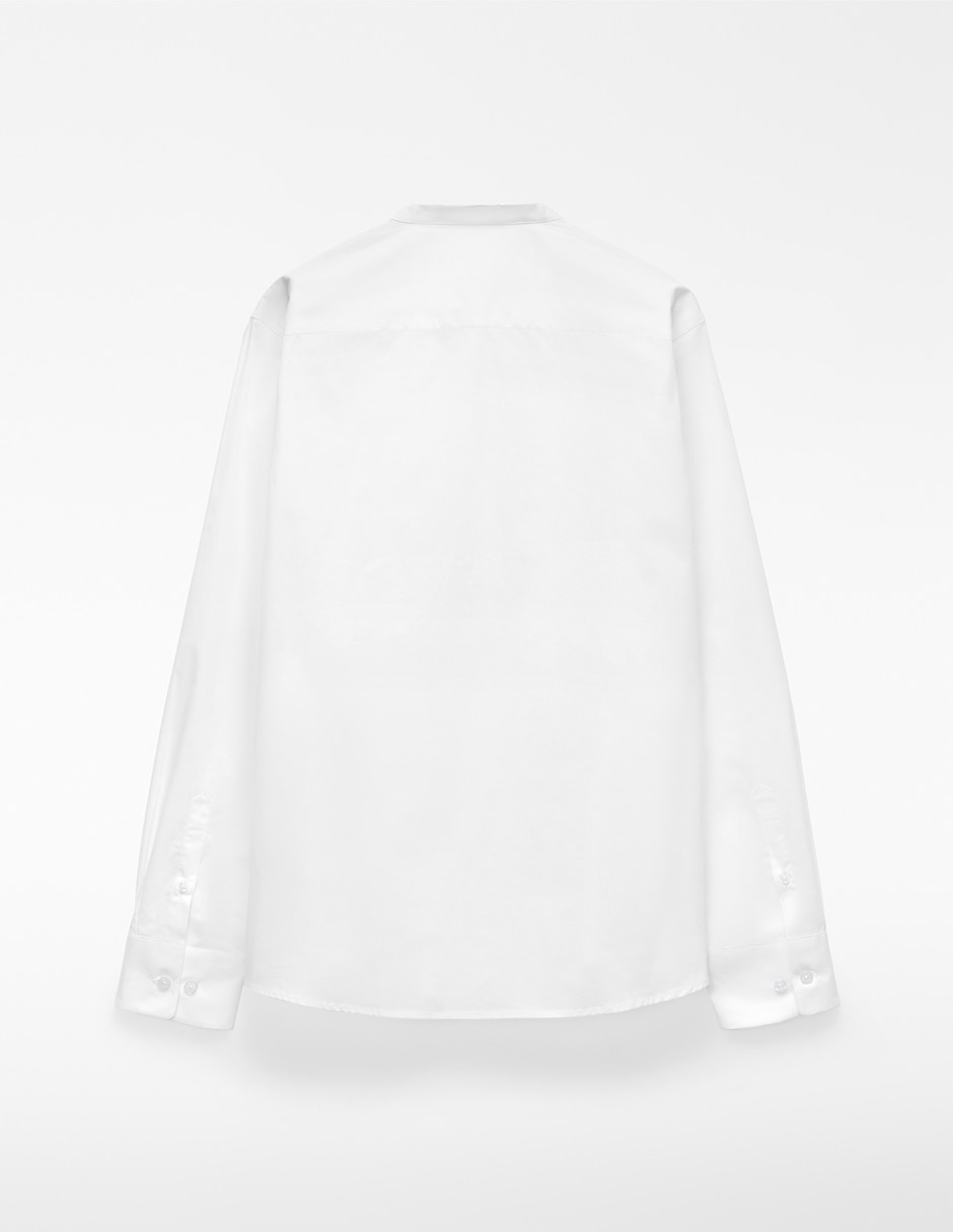 Camisa casual Adolfo Dominguez de algodón manga larga para hombre