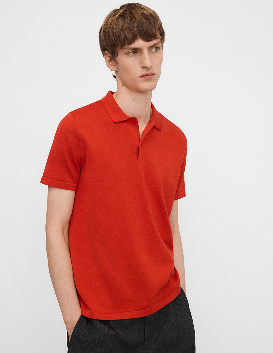 Playera tipo polo para hombre